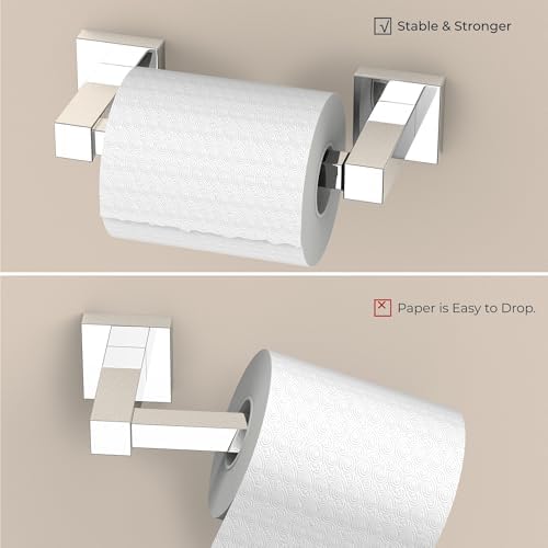 FORIOUS Toilet Paper Holder and Towel Ring Set, Bathroom Accessories Set