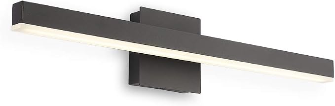 Joossnwell LED Bathroom Vanity Lighting Fixture Over Mirror Black 23.6 Inch | Morden Bathroom Light Fixtures Bath Vanity Light Bar Wall Sconce 18W 4000K