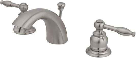 Kingston Brass KB958KL Mini-Widespread Bathroom Faucet, Brushed Nickel
