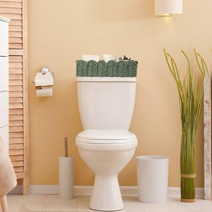 Bathroom Decor Basket for Toilet Paper Storage Baskets For Organizing