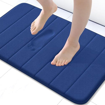 Buganda Memory Foam Bath Mat 30 x 20, Ultra Soft Absorbent Bathroom Rugs