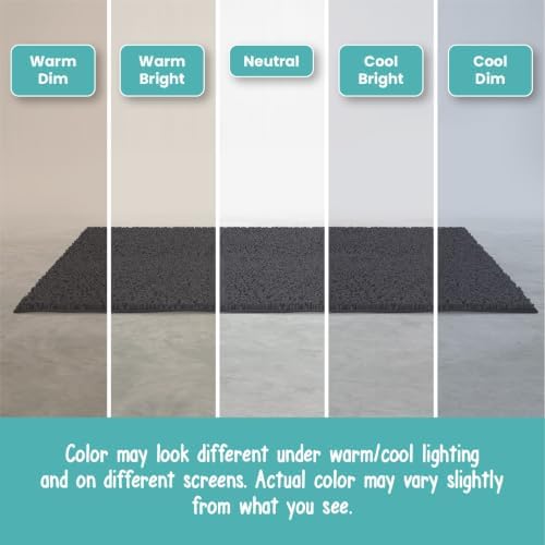 Small Chenille Bath Mats 25"x18", Plush Absorbent Bath Mats Quick Dry, Soft & Machine Washable, Non Slip Carpet for Bathroom, Thick Bathroom Rugs, Shower Restroom Rug Mat, Alfombras De Bano, Bathrugs