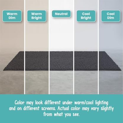Extra Large Chenille Bath Mats 59"x21", Plush Absorbent Quick Dry, Soft & Machine Washable, Non Slip Carpet for Bathroom, Thick Bathroom Rugs, Shower Restroom Rug Mat, Alfombras De Bano, Bathrugs