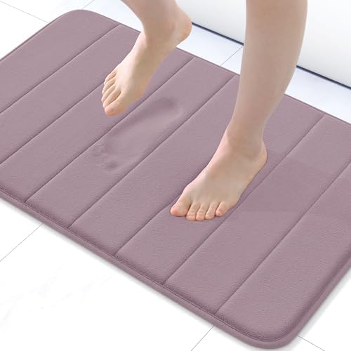 Buganda Memory Foam Bath Mat 30 x 20, Ultra Soft Absorbent Bathroom Rugs