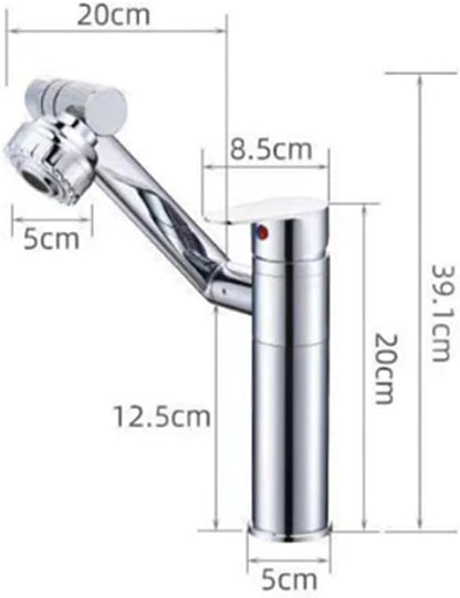 Universal 360 Rotatable Faucet (Silver)