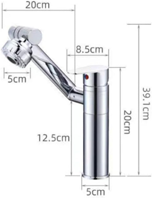 Universal 360 Rotatable Faucet (White)