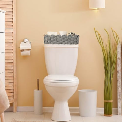 Bathroom Decor Basket for Toilet Paper Storage Baskets For Organizing