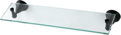 Kingston Brass BA4819MB Metropolitan Glass Shelf, Matte Black