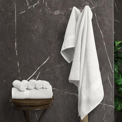 Avalon Towels White Bath Towels, White Towel Set, 8pc