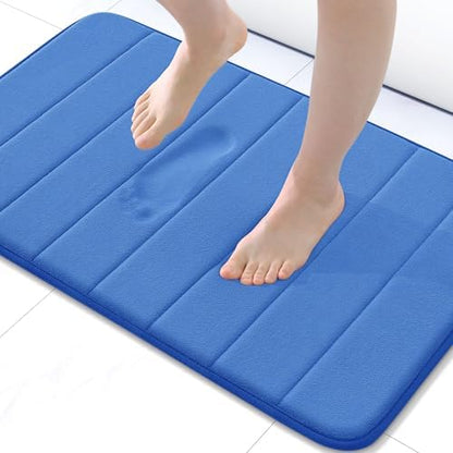 Buganda Memory Foam Bath Mat 30 x 20, Ultra Soft Absorbent Bathroom Rugs