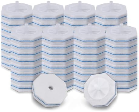 64 Count Disposable toilet brush head for Clorox Toilet Wand, Disposable Toilet Brush Heads, 5X Cleaning Power, Tear-Resistant, Fresh Scent