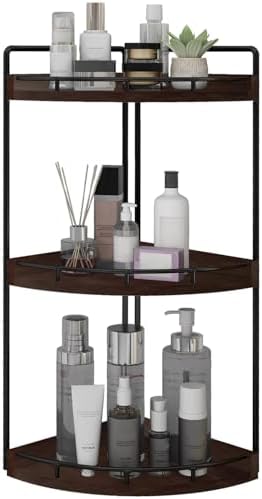 Dorhors Corner Bathroom Organizer Countertop,Vanity Counter Storage Shelf