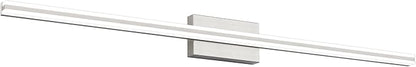 SOLFART Bathroom Vanity Lights Brushed Nickel 48inches Vanity Lights for Bathroom 5CCT LED Wall Light Fixtrues