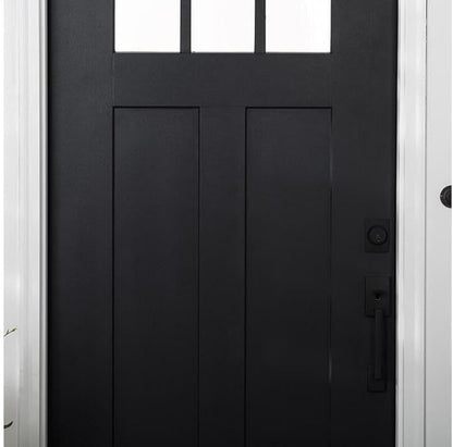 Rust-Oleum 369383 Advanced Dry Door & Trim Paint, Quart, Satin Black