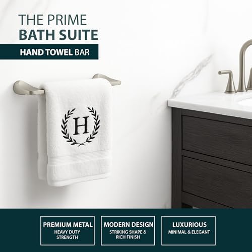 Mega Handles Bathroom Accessory Set Satin Nickel - 4-Piece, Towel Bar Set