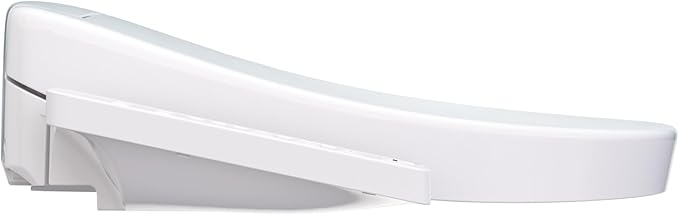 TOTO® WASHLET® S2 Electronic Bidet Toilet Seat with Instantaneous Water Heating, PREMIST and EWATER+ Wand Cleaning, Round, Cotton White - SW3345#01