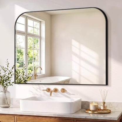 Bathroom Black Vanity Mirror for Over Sink, 30" x 40"