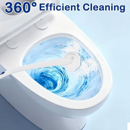 60 Count Toilet Bowl Brush Refills for Clorox, 5X Cleaning Power