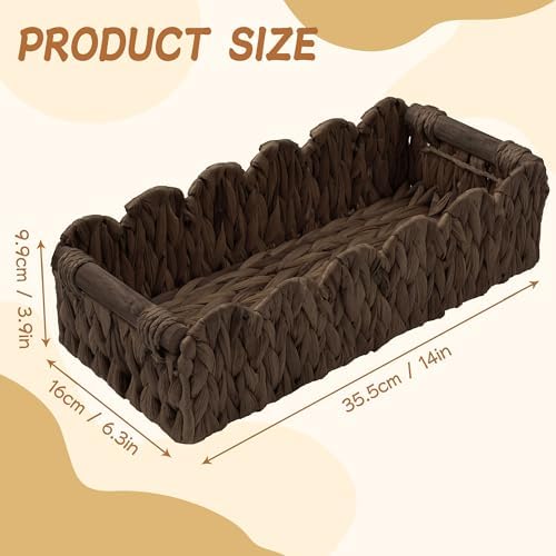 Bathroom Decor Basket for Toilet Paper Storage Baskets For Organizing