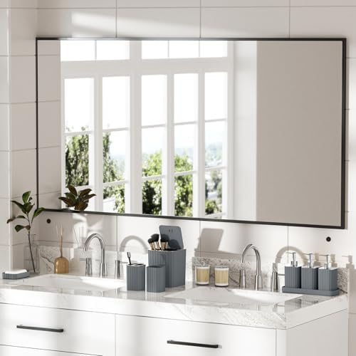 Bathroom Accessory Set - Bathroom Set, 12PC Bathroom Accessories Set, Grey Bathroom Accessories Set, Mini Trash Can, Toilet Brush, Trash Can & Soap Dispenser