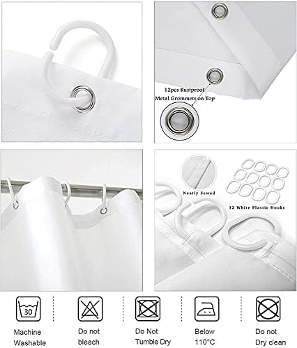 Black African Flower Woman Shower Curtain Set, Blue Art Words Bathroom Set with Shower Curtain and Rugs, Toilet Lid Cover, Bath Mat,Waterproof Fabric Shower Curtains and Hooks for Bathroom