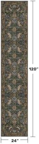 Extra Long Runner Rugs for Hallways - Farmhouse 2x10 Runners for Kitchen Laundry Room Hall Way, Washable Non Slip Low Pile Forest Animal Rugs