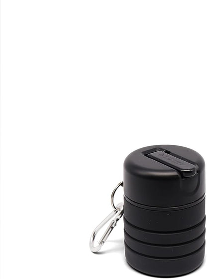 TUSHY Travel Bidet: Collapsible & Expandable for Discreet Portability | Refreshing Clean for Camping, Outdoors & Travel (Peri Bottle for Postpartum Care, Helps with Hemorrhoid Relief), Got2Go Onyx