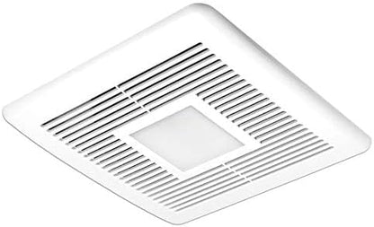 Delta BreezSlim SLM80-110DLED Adj. High Speed 80/110 CFM, Dual speed Fan/Dimmable LED Light, 7.8W/14.2W, 0.4/1.2 Sones