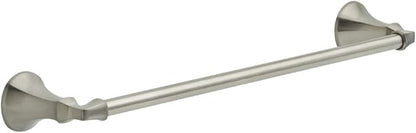 DELTA FAUCET Rubber Limited 76418-SS Ashlyn 18-in Wall Mount Towel Bar Bath Hardware Accessory in Stainless Steel