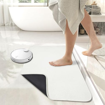 Bath Mat,Ultra Thin Bathroom Rugs,Rubber Bath Mats for Bathroom,Bath rugs