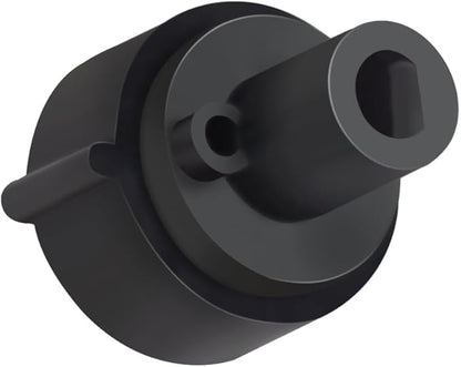 Replacement Knob(1PCS) Compatible with Brondell Bidet Toilet Seat Non-Electric Bidet(For the center plastic section only) - Black