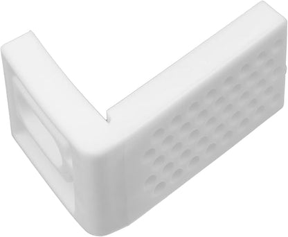 2 Set Toilet Seat Bolts, Large Size | Plastic L-Shaped Mounting Bracket with Screws, Toilet Seat Screws, Bathroom Replacement Parts Accessories