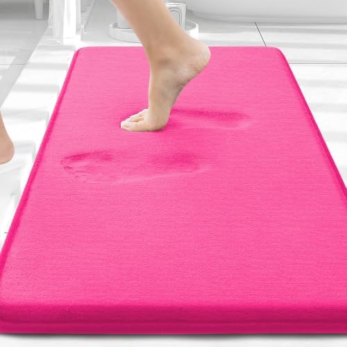 Smiry Memory Foam Bath Mat 30x20, Extra Soft and Absorbent Bathroom Rugs