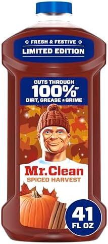 Mr. Clean All Purpose Cleaner, Cleaning Liquid, Spiced Harvest, 41oz