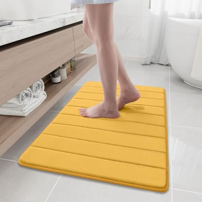 Buganda Memory Foam Bath Mat 35.4 x 24, Ultra Soft Absorbent Bathroom Rugs