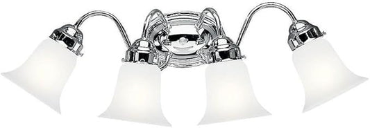 Kichler 6124CH Bath 4-Light, Chrome