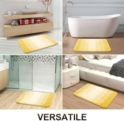 OLANLY Bathroom Runner Rug 54x24, Extra Soft Absorbent Microfiber Bath Rugs