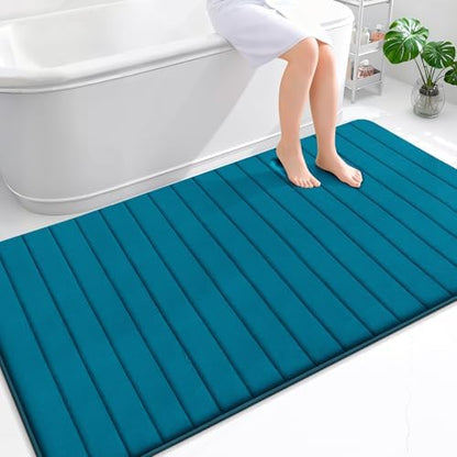OLANLY Memory Foam Large Bath Mat 70x46, Super Soft Absorbent Bathroom Rugs