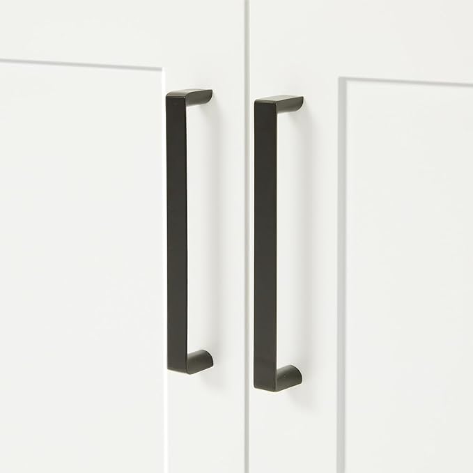 ARIEL Hepburn 60 Inch Double Rectangle Sink Bathroom Vanity with Nero Marquina Black Quartz Countertop 1.5 Inch in White