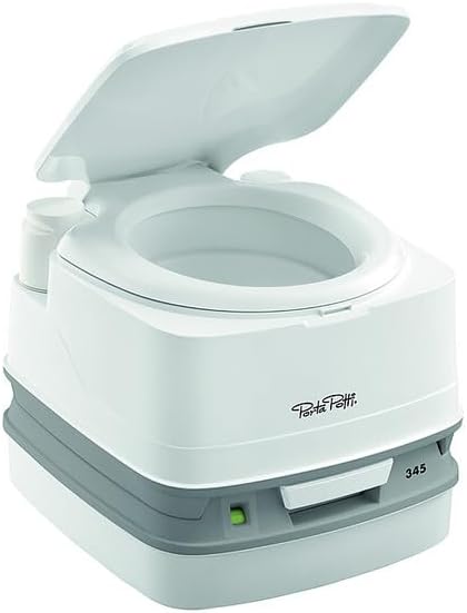 Thetford 92828 Porta Potti 335 Portable Toilet, White-Grey 313 x 342 x 382 mm