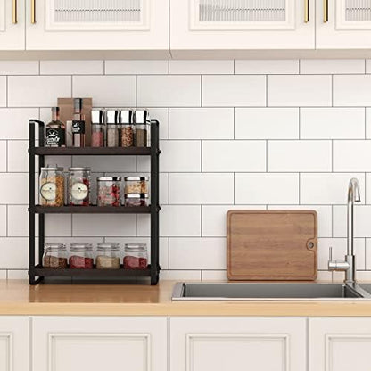HNRLOY Bathroom Counter Organizer, Bathroom Counter Shelf, Makeup Organizer