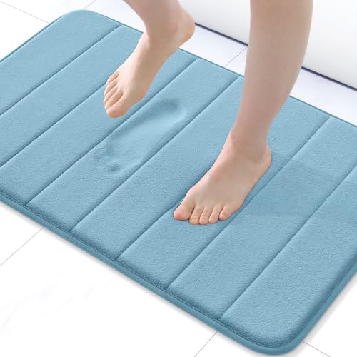 Buganda Memory Foam Bath Mat 24 x 16, Ultra Soft Absorbent Bathroom Rugs