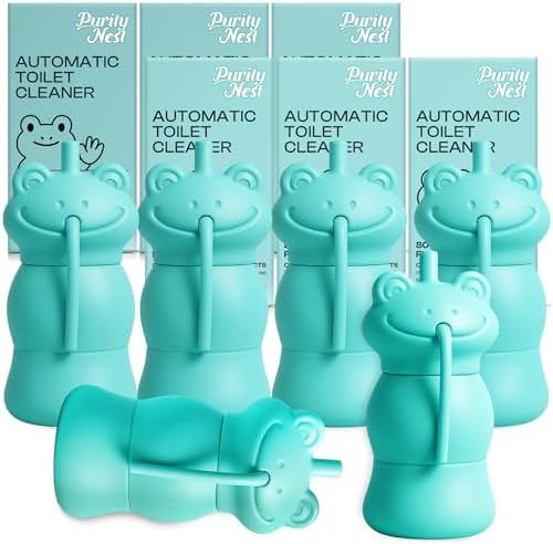 6 Pack Toilet Tank Cleaner Bottles, Bowl Freshener & Odor Control