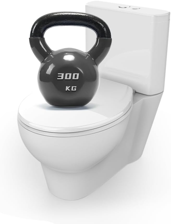Round Toilet Seat, Soft-Slow Close, 17 Inch Round Toilet Seat For Round Toilets, Quiet-Close Lid And Seat, Easy To Install And Clean, Never Loosen, White
