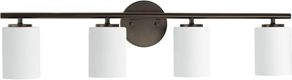 Progress Lighting P2160-20 Replay Bath & Vanity, 4-Light, Antique Bronze
