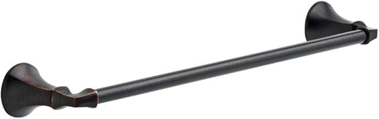 DELTA FAUCET Rubber Limited 76418-RB Ashlyn 18-in Wall Mount Towel Bar Bath Hardware Accessory in Venetian Bronze
