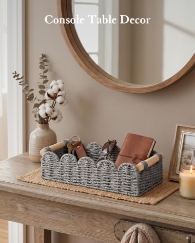 Toilet Paper Storage Basket for Toilet Tank, Bathroom Organizer