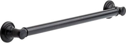 DELTA FAUCET 41624-RB Traditional 24" Grab Bar with Concealed Mounting, Venetian Bronze Venetian Bronze