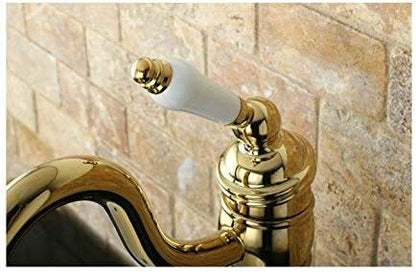 Kingston Brass KB1422PL Heritage Vessel Sink Faucet with Optional Cover Plate, 6-1/8-Inch, Polished Brass