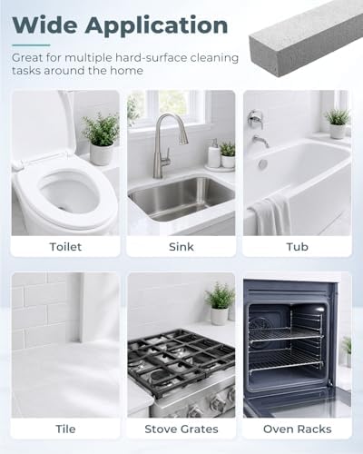 80 Pcs Pumice Stone for Toilet Cleaning, Wet Use